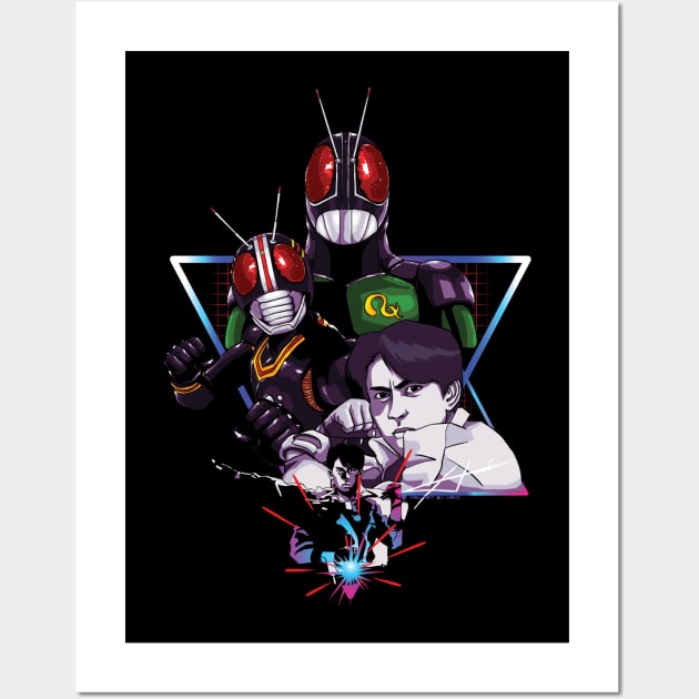 Kotaro Minami Henshin Wall Art by Hamimohsin